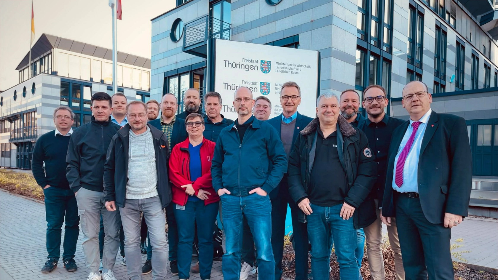 Teilnehmer*innen Gespräch in Erfurt