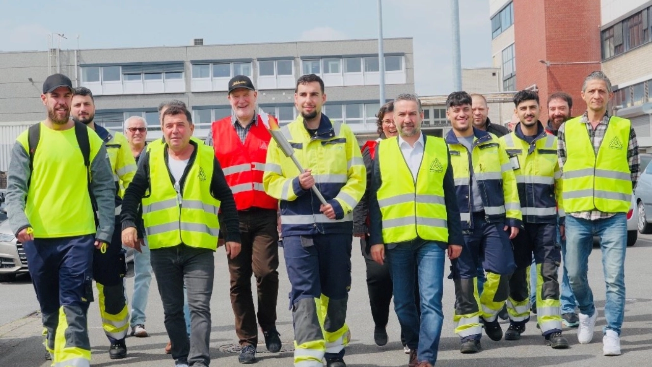 Flamme der Solidarität