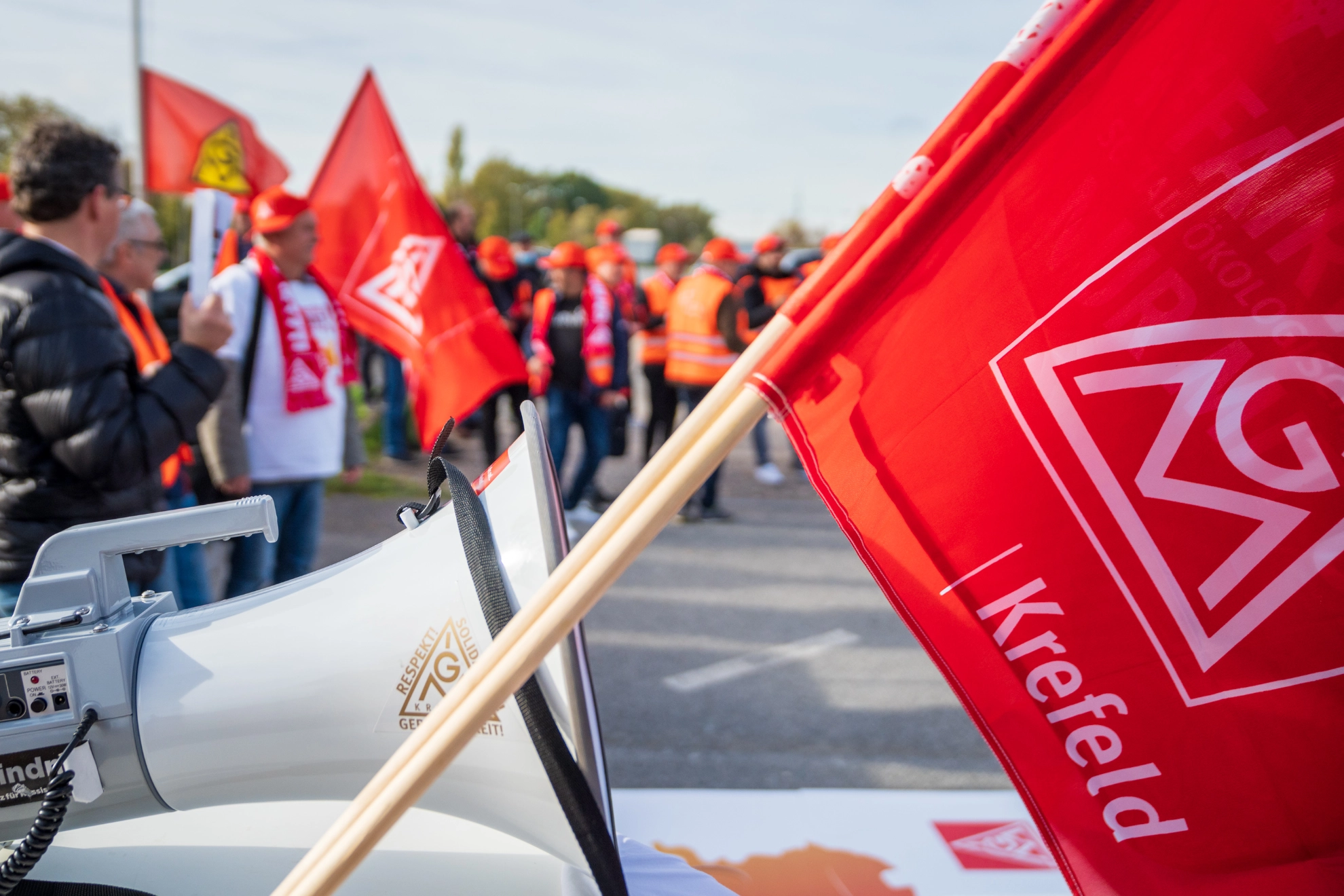 Bild Fahne Krefeld