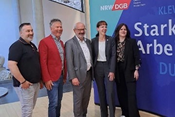 Schöner Empfang zum Tag der Arbeit des DGB Kreisvorstandes Kleve am 28.04.2025