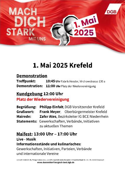 Plakat 1. Mai