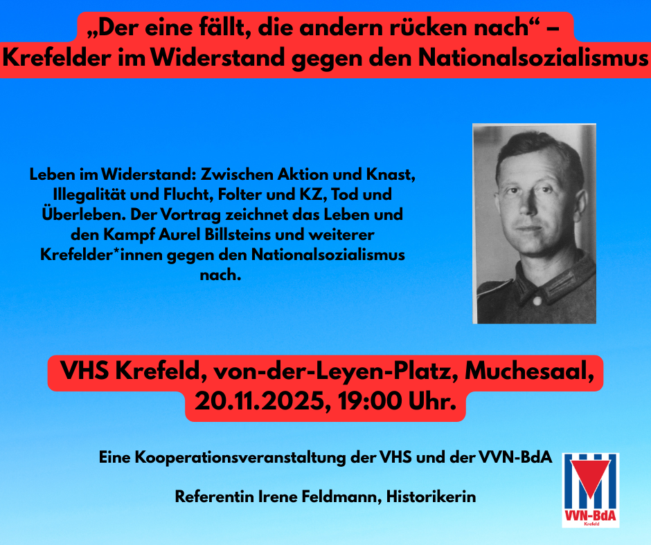 Der eine fällt... Krefelder im Widerstand gegen den NS_20-11-25