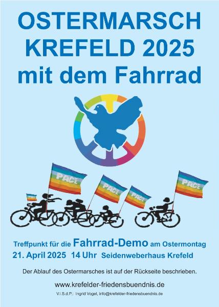 Ostermarsch 2025 Vorne